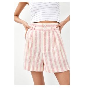 ISO ZARA STRIPPED BERMUDA SHORTS